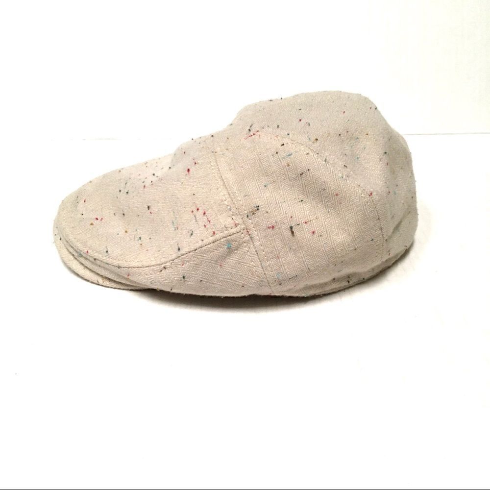 Henschel Hat Co. Newsboy/Golf speckled tan cap L‎
